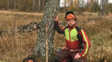 Une ferme suédoise: Comment scier un arbre avec précision et en toute sécurité 